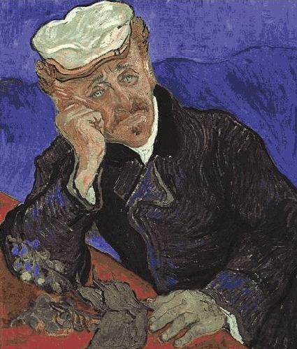 Vincent Van Gogh Portrait of Dr France oil painting art